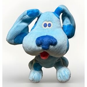 Vintage Blues Clues Plush Dog Viacom Eden 1998 Stuffed Animal Toy Nick Jr. BLUE
